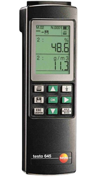 Testo 645 Humidity Meter | Humidity Meters / Hygrometers | Testo-Humidity Meters / Hygrometers |  Supplier Nigeria Karachi Lahore Faisalabad Rawalpindi Islamabad Bangladesh Afghanistan