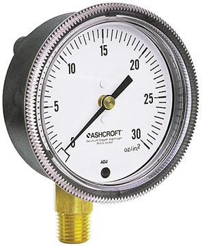 Ashcroft 1490 Analog Low Pressure Gauge | Pressure Gauges | Ashcroft-Pressure Gauges |  Supplier Nigeria Karachi Lahore Faisalabad Rawalpindi Islamabad Bangladesh Afghanistan