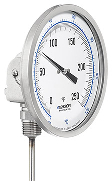 Ashcroft EI Series Bimetal Thermometers | Bimetal Thermometers | Ashcroft-Thermometers |  Supplier Nigeria Karachi Lahore Faisalabad Rawalpindi Islamabad Bangladesh Afghanistan