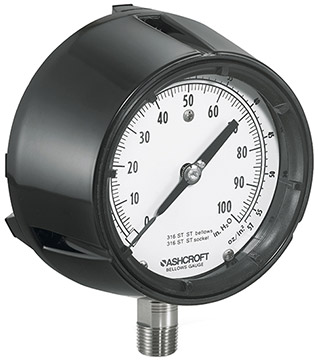 Ashcroft 1180 Series Analog Low Pressure Gauge | Pressure Gauges | Ashcroft-Pressure Gauges |  Supplier Nigeria Karachi Lahore Faisalabad Rawalpindi Islamabad Bangladesh Afghanistan