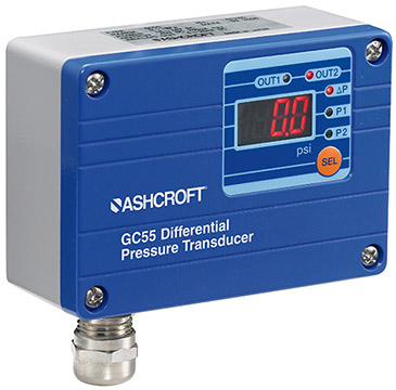 Ashcroft GC55 Wet/Wet Differential Pressure Transducer | Pressure Sensors / Transmitters / Transducers | Ashcroft-Pressure Sensors / Transmitters / Transducers |  Supplier Nigeria Karachi Lahore Faisalabad Rawalpindi Islamabad Bangladesh Afghanistan