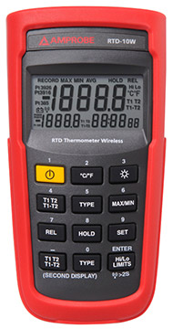 Amprobe RTD-10W Wireless RTD Thermometer | Digital Thermometers / Thermocouple Thermometers | Amprobe-Thermometers |  Supplier Nigeria Karachi Lahore Faisalabad Rawalpindi Islamabad Bangladesh Afghanistan