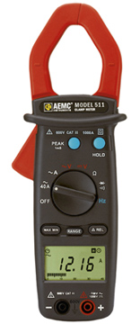 AEMC Model 511 Clamp-On Meter | Clamp Meters | AEMC-Clamp Meters |  Supplier Nigeria Karachi Lahore Faisalabad Rawalpindi Islamabad Bangladesh Afghanistan