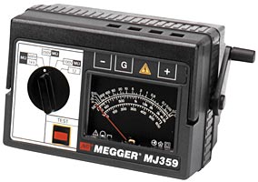 Megger MJ359 Insulation Resistance Tester | Megohmmeters / Insulation Testers | Megger-Megohmmeters / Insulation Testers |  Supplier Nigeria Karachi Lahore Faisalabad Rawalpindi Islamabad Bangladesh Afghanistan