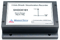 MadgeTech Shock101 Tri-Axial Shock Data Logger | Data Loggers | MadgeTech-Data Loggers |  Supplier Nigeria Karachi Lahore Faisalabad Rawalpindi Islamabad Bangladesh Afghanistan