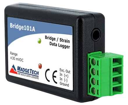 MadgeTech Bridge101A Bridge / Strain Gauge Data Logger | Data Loggers | MadgeTech-Data Loggers |  Supplier Nigeria Karachi Lahore Faisalabad Rawalpindi Islamabad Bangladesh Afghanistan