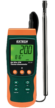 Extech SDL350 Hot Wire CFM Thermo-Anemometer | Air Velocity Meters / Anemometers | Extech-Air Velocity Meters / Anemometers |  Supplier Nigeria Karachi Lahore Faisalabad Rawalpindi Islamabad Bangladesh Afghanistan