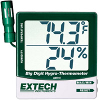 Extech 445715 Remote Probe Hygro-Thermometer | Ambient Conditions Monitors | Extech-Ambient Conditions Monitors |  Supplier Nigeria Karachi Lahore Faisalabad Rawalpindi Islamabad Bangladesh Afghanistan