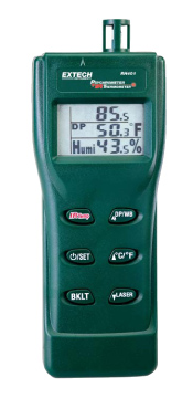 Extech RH401 Psychrometer with Infrared Thermometer | Humidity Meters / Hygrometers | Extech-Humidity Meters / Hygrometers |  Supplier Nigeria Karachi Lahore Faisalabad Rawalpindi Islamabad Bangladesh Afghanistan