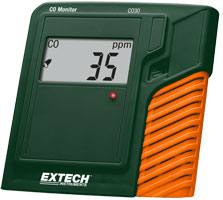 Extech CO30 Carbon Monoxide Monitor | Gas Detectors | Extech-Gas Detectors |  Supplier Nigeria Karachi Lahore Faisalabad Rawalpindi Islamabad Bangladesh Afghanistan