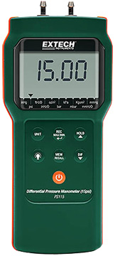Extech PS115 Differential Pressure Manometer | Pressure Indicators | Extech-Pressure Indicators |  Supplier Nigeria Karachi Lahore Faisalabad Rawalpindi Islamabad Bangladesh Afghanistan
