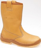 Jallatte Safety Shoes Jalaska J0266 Tan Rigger Safety Work Boot