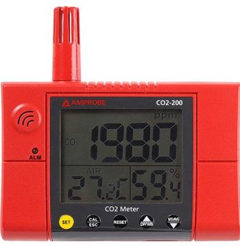 Amprobe CO2-200 CO2 Monitor | Carbon Dioxide (CO2) Detectors | Amprobe-Carbon Dioxide (CO2) Detectors |  Supplier Nigeria Karachi Lahore Faisalabad Rawalpindi Islamabad Bangladesh Afghanistan