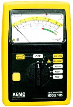 AEMC Model 1015 Megohmmeter | Megohmmeters / Insulation Testers | AEMC-Megohmmeters / Insulation Testers |  Supplier Nigeria Karachi Lahore Faisalabad Rawalpindi Islamabad Bangladesh Afghanistan