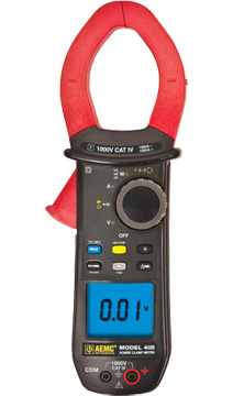 AEMC Model 405 TRMS Power Clamp On Meter | Clamp Meters | AEMC-Clamp Meters |  Supplier Nigeria Karachi Lahore Faisalabad Rawalpindi Islamabad Bangladesh Afghanistan