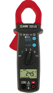 AEMC Model 503 Clamp On Meter | Clamp Meters | AEMC-Clamp Meters |  Supplier Nigeria Karachi Lahore Faisalabad Rawalpindi Islamabad Bangladesh Afghanistan