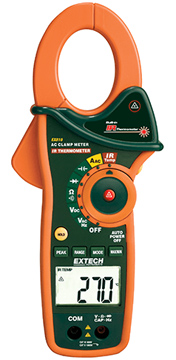 Extech EX810 Clamp Meter & IR Thermometer | Clamp Meters | Extech-Clamp Meters |  Supplier Nigeria Karachi Lahore Faisalabad Rawalpindi Islamabad Bangladesh Afghanistan